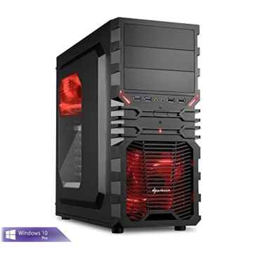 Ankermann-PC Gaming Pc , Intel i5-7500 4×3.40GHz, MSI Radeon RX 470 Gaming X 8GB, 8GB Corsair DDR4-2400, 240 GB SSD, 1000 GB Festplatte, Microsoft Windows 10 Professional, EAN 4260219655323