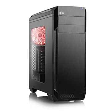 CSL Aufrüst-PC 879 – Intel Core i5-7600K 4x 3800 MHz, 8 GB DDR4 RAM, Gigabit LAN, USB 3.1