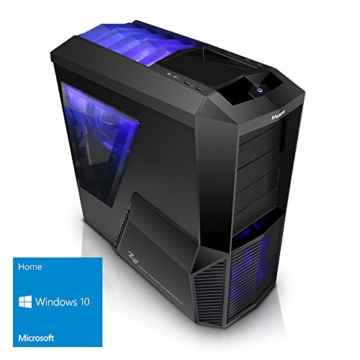 Kiebel Tornado 7.0 [184655] Gamer-PC i7-7700K (4×4.2GHz) | 16GB DDR4-2666 HyperX | nVidia GTX 1070 8GB GDDR5 | 256GB M.2 SSD+ 1TB HDD | ASUS | DVD | Sound | Gaming Computer