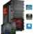 dercomputerladen Gamer PC System Intel, i5-6600K 4×3,5 GHz, 16GB DDR4 RAM, 1000GB HDD, nVidia GTX1060 -6GB, inkl. Windows 10 (inkl. Installation) Gaming Computer Büro Multimedia