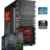 dercomputerladen Gamer PC System Intel, i7-6700K 4×4,0 GHz, 16GB DDR4 RAM, 1000GB HDD, nVidia GTX1060 -6GB Gaming Computer Büro Multimedia