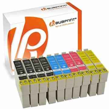 10 Bubprint® Druckerpatronen kompatibel für Epson T1291 – T1294 EPSON STYLUS OFFICE BX 305 F , BX 320 FW , BX 525 WD , BX 625 FWD EPSON STYLUS SX 420 W , SX 525 WD , SX 620 FW