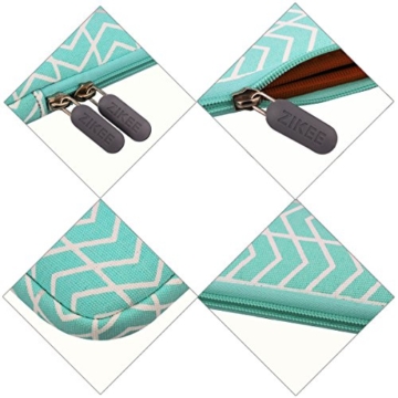 13,3-14 Zoll (Schwarz, Grau, Rosa, Blau, Chevron, grün, Violett) laptop hülle, Zikee ultradünne stärkste wasserfeste Schutzhülle für Laptops / Ultrabooks -