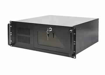 19 Zoll Rack Server Gehäuse 4U / 4HE schwarz – 48cm tief – ATX – NEU