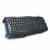 1byone Gaming Tastatur mit 114 Tasten, Hintergrundbeleuchtung, Multimedia Tasten und konfigurierbarem Licht