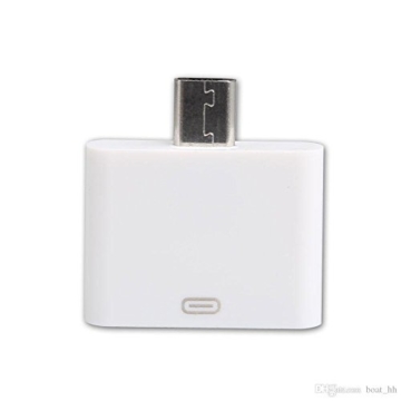30 Pin Female to 5 Pin Micro USB Male Sync Charging Converter Adapter