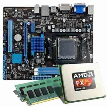 AMD FX-6300 / ASUS M5A78L-M LE/USB 3.1 Mainboard Bundle / 16384 MB | CSL PC Aufrüstkit | AMD FX-Series FX-6300 6x 3500 MHz, 16384MB DDR3, Radeon HD 3000, GigLAN, 7.1 Sound, USB 3.1 | Aufrüstset | PC Tuning Kit