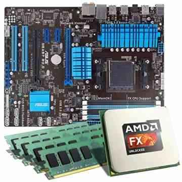AMD FX-8350 / ASUS M5A97 Rev. 2 Mainboard Bundle / 32768 MB | CSL PC Aufrüstkit | AMD FX-Series FX-8350 8x 4000 MHz, 32768MB DDR3, GigLAN, 7.1 Sound, USB 3.1 | Aufrüstset | PC Tuning Kit