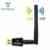 ANEWKODI 600Mbit/s Dualband(2.4G/150Mbps+5G/433Mbps) Wireless USB Wifi Adapter, Mini Wlan Stick, 802.11n/g/b/a/ac Antenna Network Lan Card für Windows XP/Vista/7/8/8.1/10 (32/64bits) MAC OS