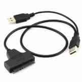 AONS USB 2.0 to SATA Serial ATA 15+7 22P Adapter Kabel Fuer 2.5″ HDD Laptop Hard Drive