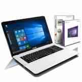 ASUS (17,3 Zoll) Notebook (Intel N3700 Quad Core 4×2.40 GHz, 8GB RAM, 250GB SSD, Intel HD Graphic, HDMI, VGA, Webcam, USB 3.0, WLAN, DVD-Brenner, Windows 10 Professional 64-Bit) #5027