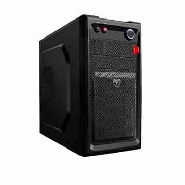 AVP Tower Mini Viper Schwarz, 2 x 12 cm Lüfter, USB 3.0) mit Netzteil (AVP – 500Watt EL03BP