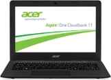 Acer Aspire One 11 (AO1-131-C58K) 29,46 cm (11,6 Zoll HD) Notebook (Intel Celeron N3050, 2GB RAM, 32GB eMMC, Intel HD Graphics, Win 10 Home) mineral- dunkel grau