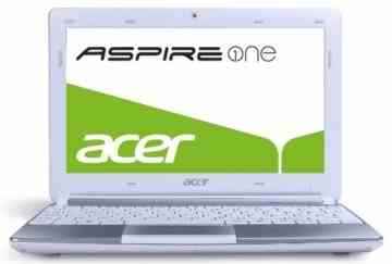 Acer Aspire One D257 25,7 cm (10,1 Zoll) Netbook (Intel Atom N570, 1,6GHz, 1GB RAM, 320GB HDD, Intel 3150, Win 7 Starter) weiß