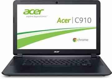 Acer Chomebook C910-C4QT 39,6 cm (15,6 Zoll) Notebook (Intel Celeron 3205U, 2 GB RAM, 16 GB SSD, Intel HD Graphics, Chrome) schwarz
