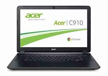 Acer Chromebook C910-354Y 39,6 cm (15,6 Zoll) Full HD Notebook (Intel Core i3-5005U, 4 GB RAM, 32 GB SSD, Intel HD Graphics 5500, Google Chrome OS) schwarz