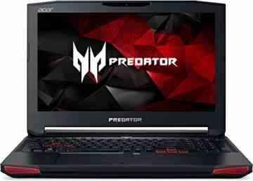 Acer Predator 15 (G9-593-74VX) 39,6 cm (15,6 Zoll Full HD) Notebook (Intel Core i7-6700HQ, 16GB RAM, 1000GB HDD, 256GB SSD, Nvidia GeForce GTX 1070, DVD, Win 10 Home) schwarz