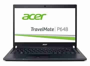 Acer TravelMate P648 (P648-M-575U) 35,56 cm (14 Zoll) Full HD IPS (Intel Core i5-6200U, 8 GB RAM, 256 GB SSD, Intel HD Graphics 520, Win 7 Pro + Win 10 Pro) schwarz