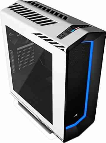 AeroCool P7-C1 White Mid Tower Gehäuse mit PWM-Lüfter und Wasserkühlung weiß