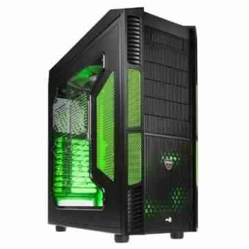Aerocool Xpredator Evil Green Edi. Big-Tower Gaming-Gehäuse (XL-ATX, 6x 5,25 externe/interne, 1x 3,5 externe, USB 3.0)