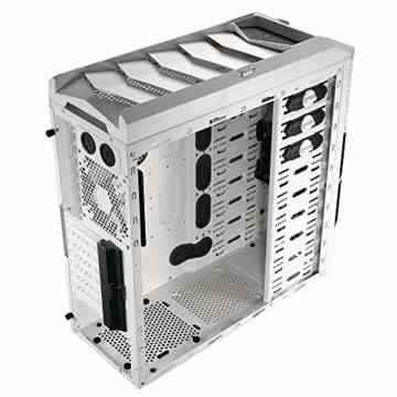 Aerocool Xpredator X1 Midi-Tower PC-Gehäuse (micro-ATX, 3x 5,25 externe, 6x 3,5/2,5 interne, USB 3.0) weiß/schwarz