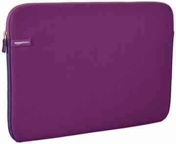 AmazonBasics Laptop-Schutzhülle, für eine Bildschirmdiagonale von 17,3 Zoll, Lila