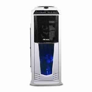 Antec gx-330 Midi-Tower weiß – Box von Computer (Midi-Tower, PC, ATX, Micro-ATX, Spiel, Fans der Box, blau)