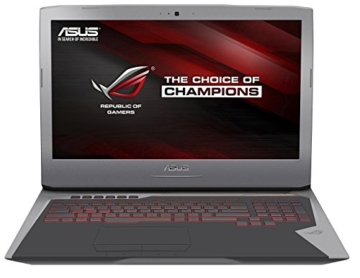 Asus ROG G752VT-GC032T 43,9cm (17,3 Zoll FHD matt) Notebook (Intel Core i7-6700HQ, 8GB RAM, 256GB SSD, 2TB HDD, Nvidia GTX 970M, BluRay, Windows 10 Home)
