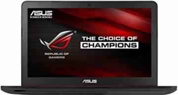 Asus ROG GL551JW-CN192T 39,60 cm (15,6 Zoll Full HD) Notebook (Intel Core i7-4720HQ, 8GB RAM, 1TB HDD+128GB SSD, NVIDIA GeForce GTX 960M 4GB, Blu-ray, Win 10 Home) schwarz