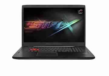 Asus ROG GL702VM-GC020T 43,9 cm (17,3 Zoll, mattes Full-HD Display) Gaming Notebook (Intel Core i5, 8 GB RAM Arbeitsspeicher, 1TB HDD + 256GB SSD Festplatte, NVIDIA GTX1060 6GB VRAM, Win 10) schwarz