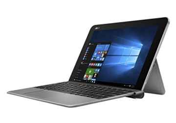 Asus T102HA-GR022T 25,6 cm (10,1 Zoll) Convertible Tablet-PC (Intel Atom x5-Z8350, 128 GB eMMC Festplatte, 4 GB Arbeitsspeicher, Intel HD Graphics, Win 10 Home) grau