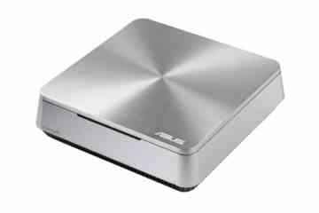 Asus VivoMini VM42-S174Z Mini Desktop-PC (Intel Celeron 2957U, 2GB RAM, 32GB SSD) Silber