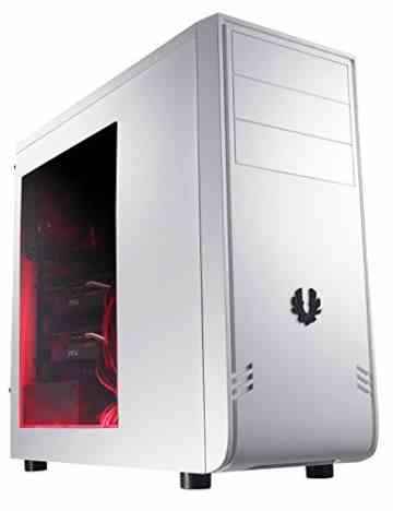 BitFenix bfc-com-100-wwwk1-rp Computer Case – Box von Computer (Midi-Tower, PC, Kunststoff, Stahl, 1 x 120 mm, unten, ATX, Micro-ATX, Mini-ITX)