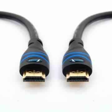BlueRigger High-Speed-HDMI-Kabel mit Ethernet – 3D-fähig und mit Audio-Return [Neueste Version] (B. 2 Meter)
