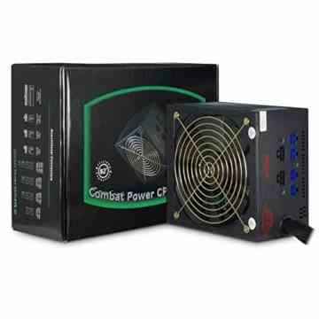 CPM 750 Watt II modulares ATX GAMER PC Netzteil mit Kabelmanagement leise durch 135mm Lüfter 8x Sata 2x PCIe mit flexiblen Flachbandkabeln