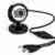 CSL – USB Webcam inkl. Mikrofon mit 6 LEDs HD + Lichtsensor | (interpoliert 12 MP) | Plug & Play | Universal Klemmfuß | PC + Notebook | Skype/MSN/ICQ/YAHOO/AIM