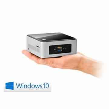 CSL Intel NUC Celeron N3050-2A inkl. Windows 10 Home – 2x 1600 MHz, 4 GB RAM, 120 GB SSD, Intel HD Graphics, USB 3.1, WLAN