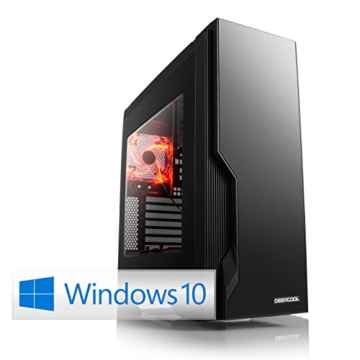 CSL Speed X4932 inkl. Windows 10 – Intel Core i7-7700K 4x 4200MHz, 16GB DDR4 RAM, 250GB SSD, 1000GB HDD, GeForce GTX 1080, DVD, USB 3.1