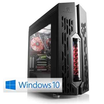 CSL Speed X4935 (Core i7) inkl. Windows 10 – Intel Core i7-7700K mit 4x 4200 MHz, GeForce GTX 1080 Ti, 32768MB DDR4, 512GB M.2 Intel SSD, 3000GB SATA, Wasserkühlung