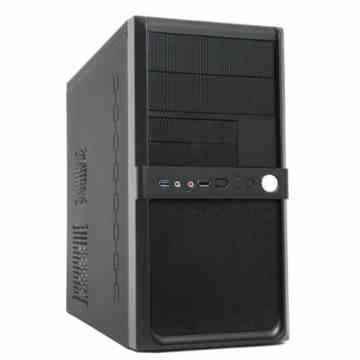 CiT Shade Gaming-Gehäuse mit Mikro-Netzteil, 500 W, USB 3.0-Anschluss, Schwarz