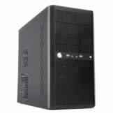 CiT Templar – PC-Gehäuse (Micro ATX, USB 2.0, 500 W), Schwarz