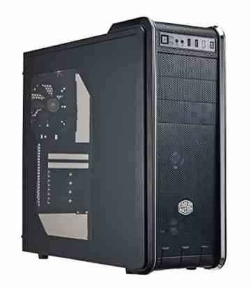 Cooler Master Gehäuse CM 590 III Schwarz mit Sichtfenster retail
