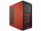 Corsair CC-9011038-WW Graphite Series 230T Seitenfenster ATX Compact Mid-Tower Windowed Gaming Computer Gehäuse, Orange mit Orange LED Lüfter