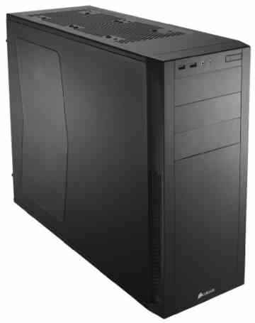 Corsair CC-9011041-WW Carbide Series 200R Seitenfenster Compact ATX Performance Computer Gehäuse, Schwarz
