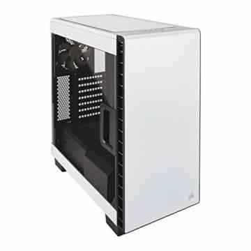 Corsair CC-9011081-WW (Carbide Series 400C Seitenfenster Midi-Tower ATX Computer Gehäuse) weiß