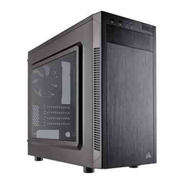 Corsair CC-9011086-WW Carbide Series 88R Micro-ATX Gehäuse USB 3.0 mit Fenster schwarz