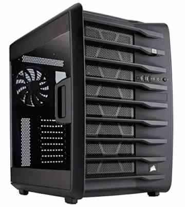 Corsair CC-9011096-WW Carbide Series Air 740 Seitenfenster Full Tower ATX High Airflow Würfel-Gehäuse schwarz
