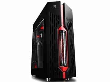 DEEPCOOL GENOM ROG Certified Edition ATX Chassis 360 Kühler Liquid Cooling System Vorinstallierter Mid Tower Koffer mit Seitenfenster