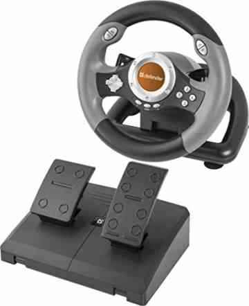 Defender Gamer-Lenkrad Challenge Mini Le USB Mini 10 Tasten