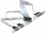 Delock MiniPCIe I/O PCIe full size (2x Seriell RS-232, 1x Parallel)